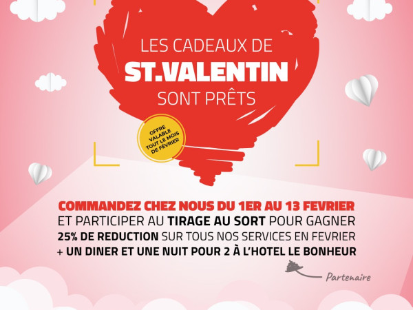 Tirage au sort spéciale saint valentin chez Light Innovation