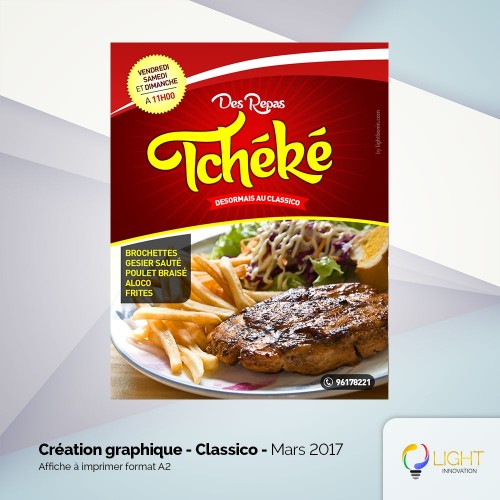 Création d’une affiche format A2