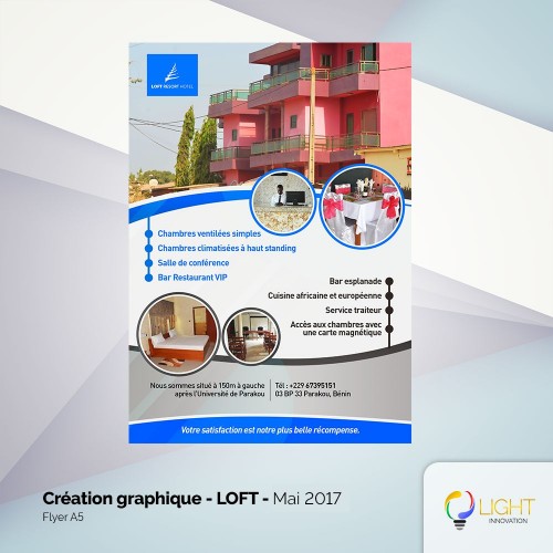 Création d'un Flyer format A5