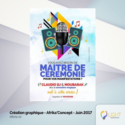 Création d’une affiche format A2