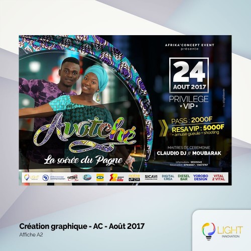 Création d’une affiche format A2
