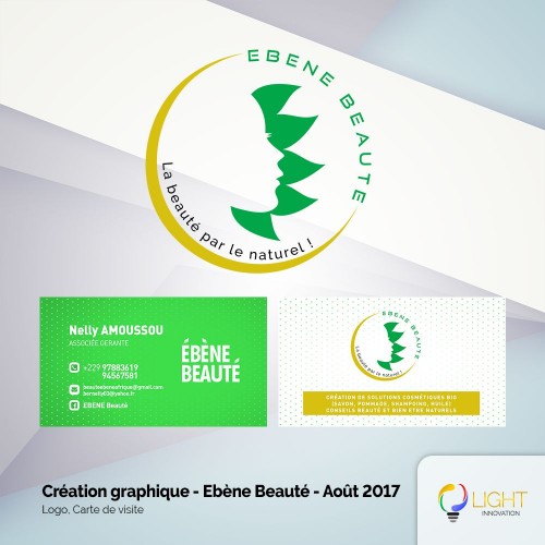 Création de logo et Maquette de carte de visite recto/verso