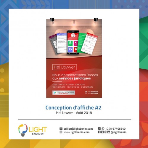 Conception d'affiche A2