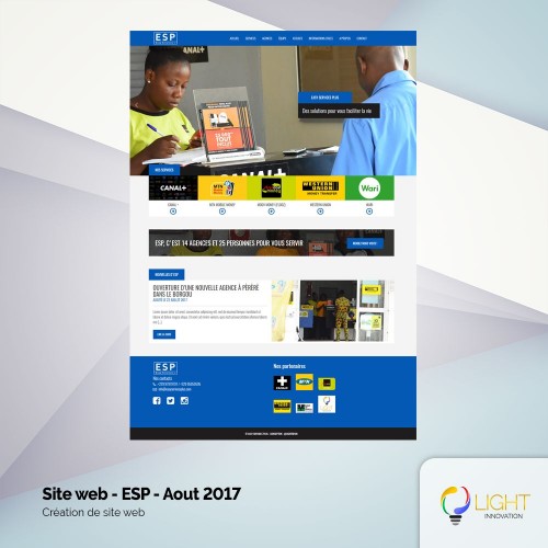 Création de site web