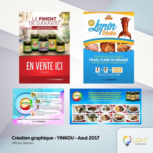 Conception d'affiche et bâches