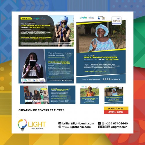 Création de covers et de flyers