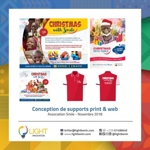 Conception de support et print
