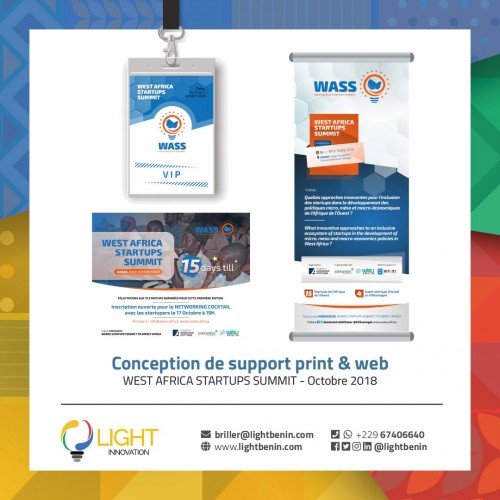 Conception de support et print