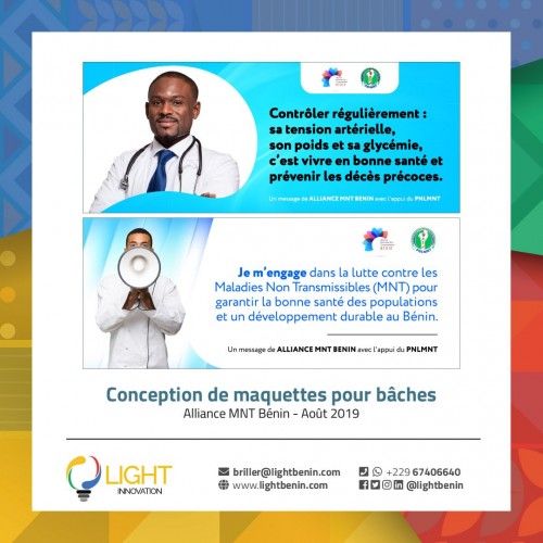 Conception de marquette pour bâche