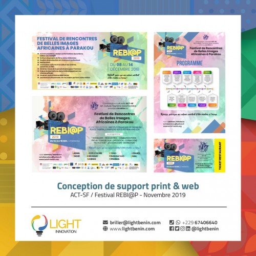 Conception de support et print