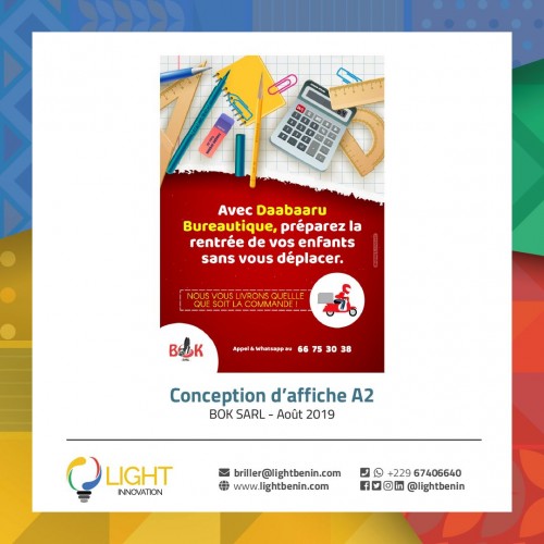 Conception d'affiche A2