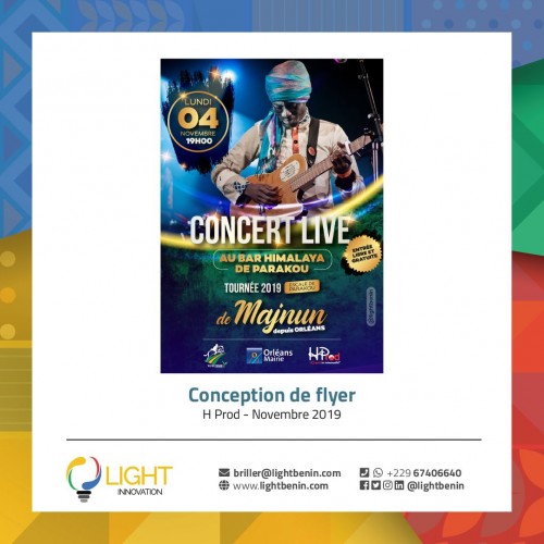 Conception de flyers