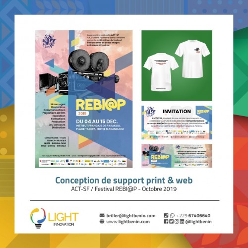 Conception de support et print