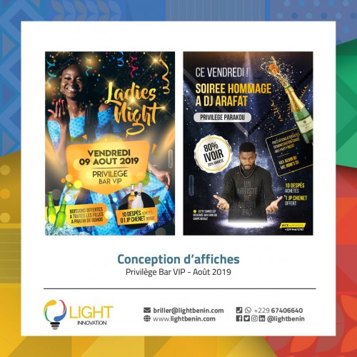 Conception d'affiches
