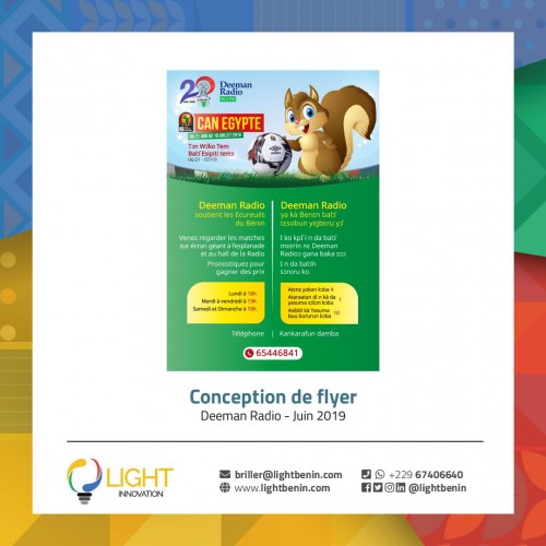 Conception de flyers