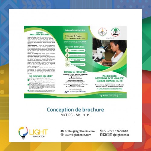 Conception de brochures