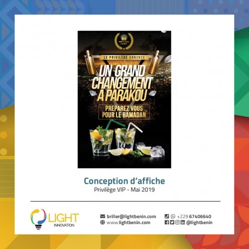 Conception d'affiche