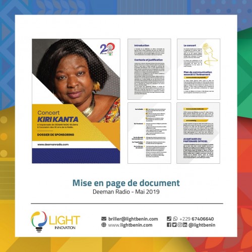 Mise en page document