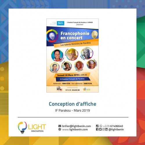 Conception d'affiche