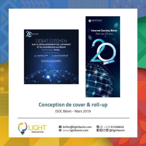 Conception de cover et rollup