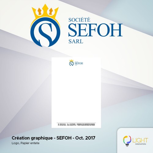 Conception de logo et de papier entête