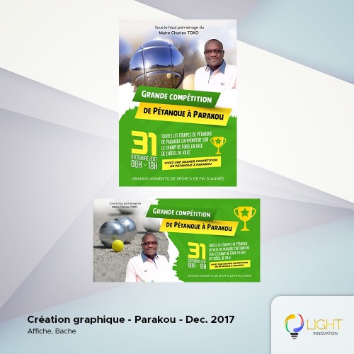 Conception d'affiche et de bâche