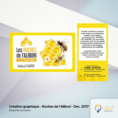 Conception d'étiquette de produit