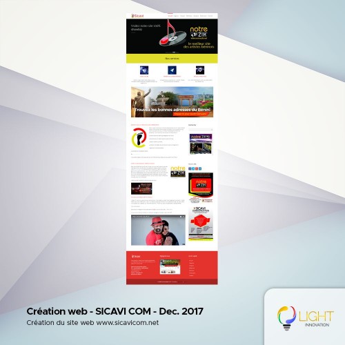 Création de site web