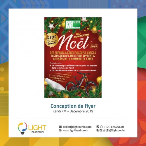 Conception de flyer