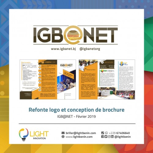 Refonte logo et conception de brochure
