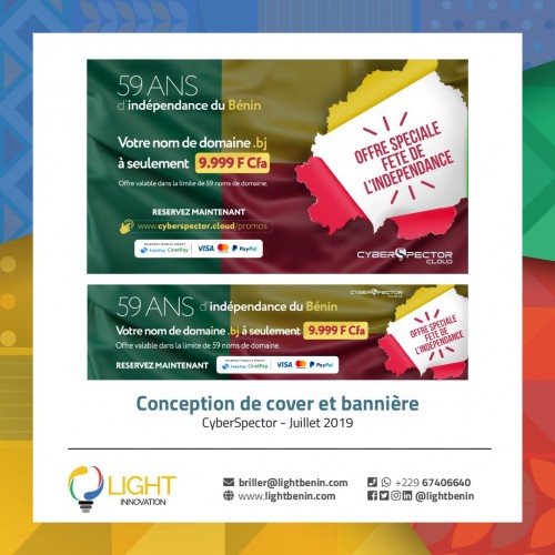 Conception de cover et bannière