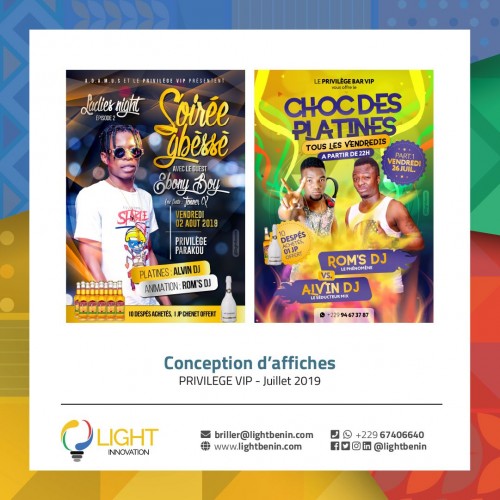 Conception d'affiche