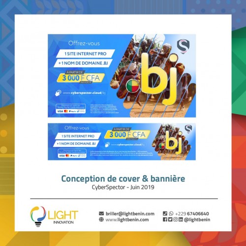 Conception de cover et de bannière