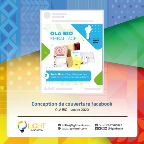 Conception de couverture Facebook