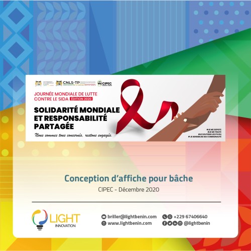 Conception d'affiche pour bâche