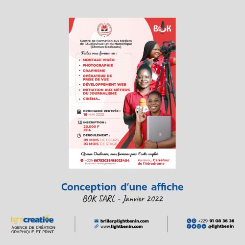 Conception d'une affiche