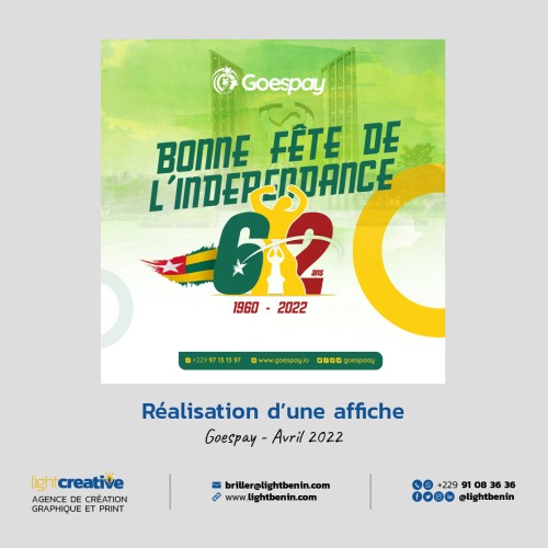 Réalisation d'une affiche