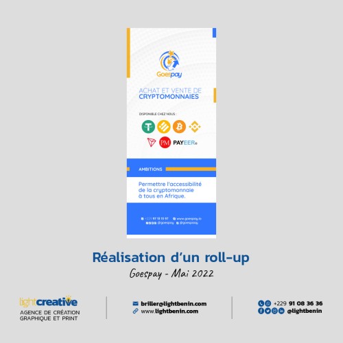 Réalisation d'un roll-up