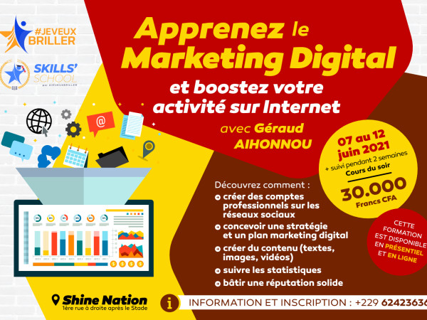 La session Apprendre le marketing digital vient de s’achever