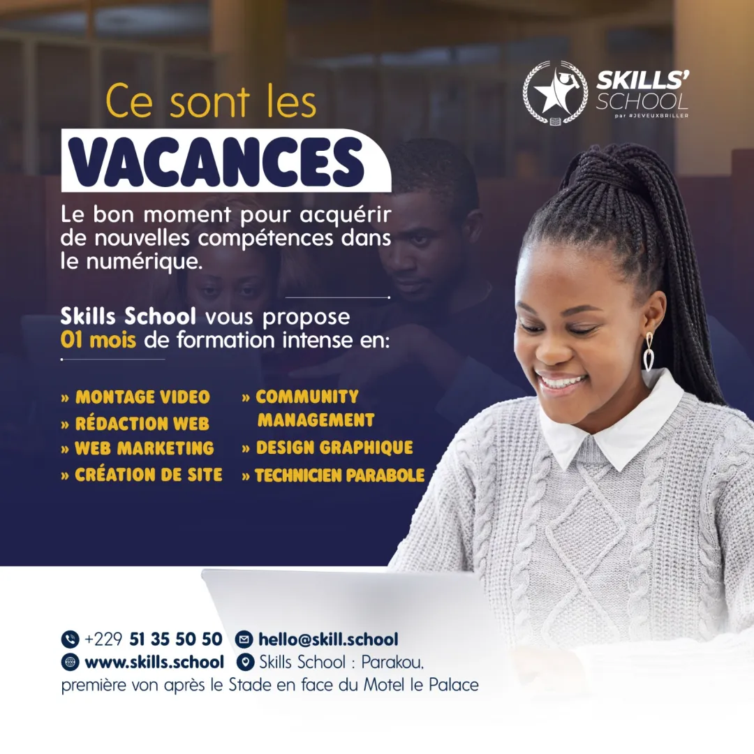 Un mois de renforcement de qualité à Skills School